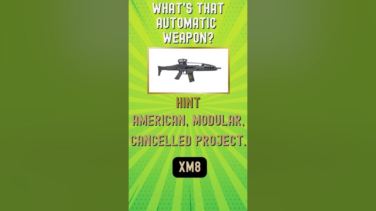 The Ultimate Firearms Challenge Automatic Weapons Edition Quiz Whiz