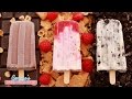 3 NEW Homemade Popsicles (Oreo, Nutella & Cheesecake Frozen Summer Treats) Bigger Bolder Baking 83