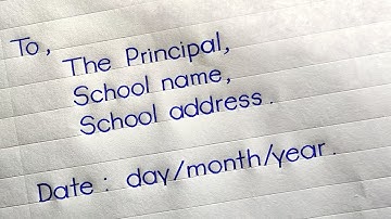 How to Write a Leave Application for a Fractured Leg