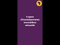 3 types d'investissement immobiliers attractifs