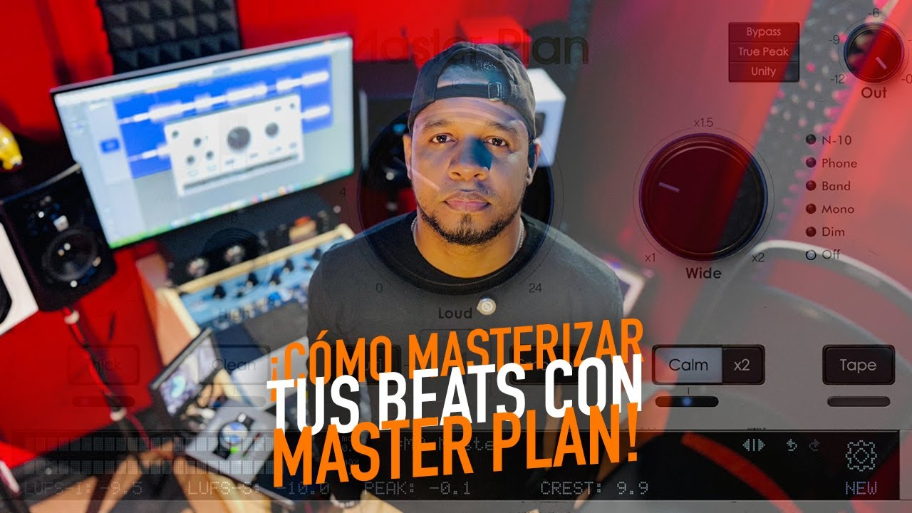 ¡Cómo MASTERIZAR tus BEATS con MASTER PLAN! 🎛️ (Fácil y Rápido) 🔥 - YouTube