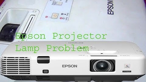 Epson EB 1945W Projector Lamp Problem