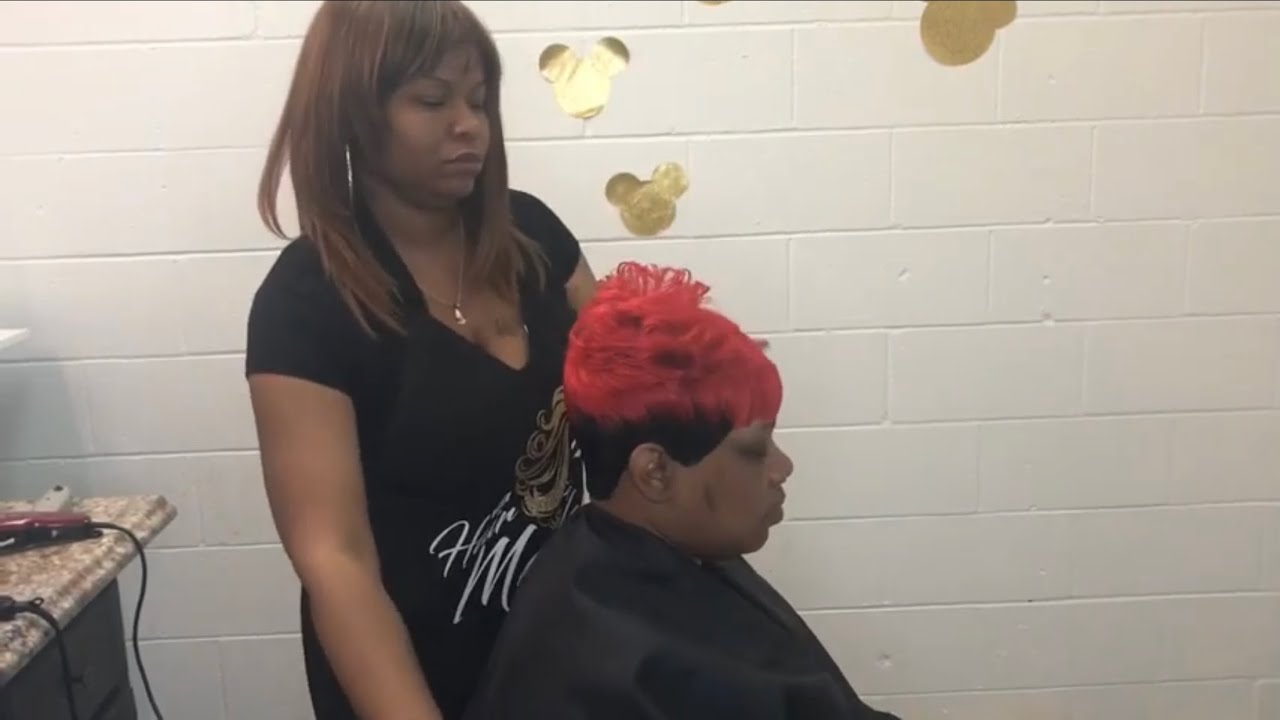 HOW TO DO A 2 TONE QUICK WEAVE USING JANET 28-PIECES. - YouTube