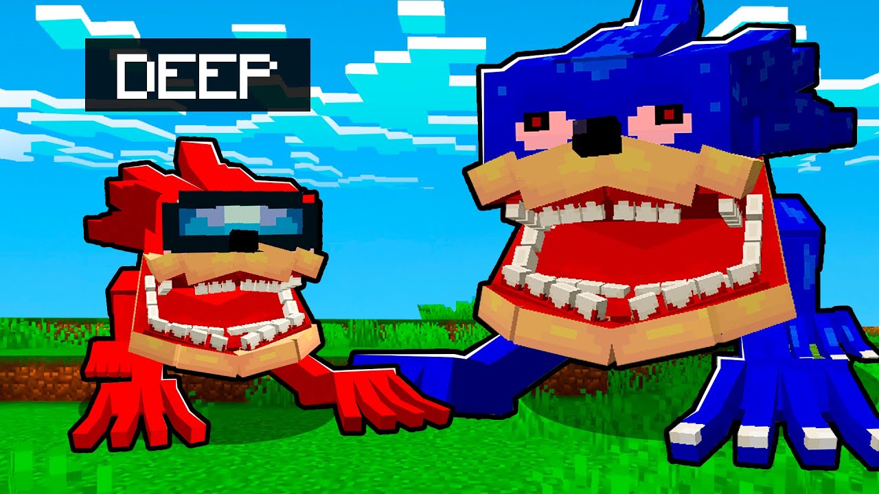 DEEP se Convierte en SHIN SONIC en Minecraft!