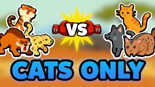 Super Auto Pets but we can only use CATS