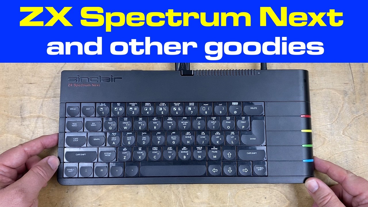 ZX Spectrum Next and More: Unboxing, Gaming, NextBASIC Programming