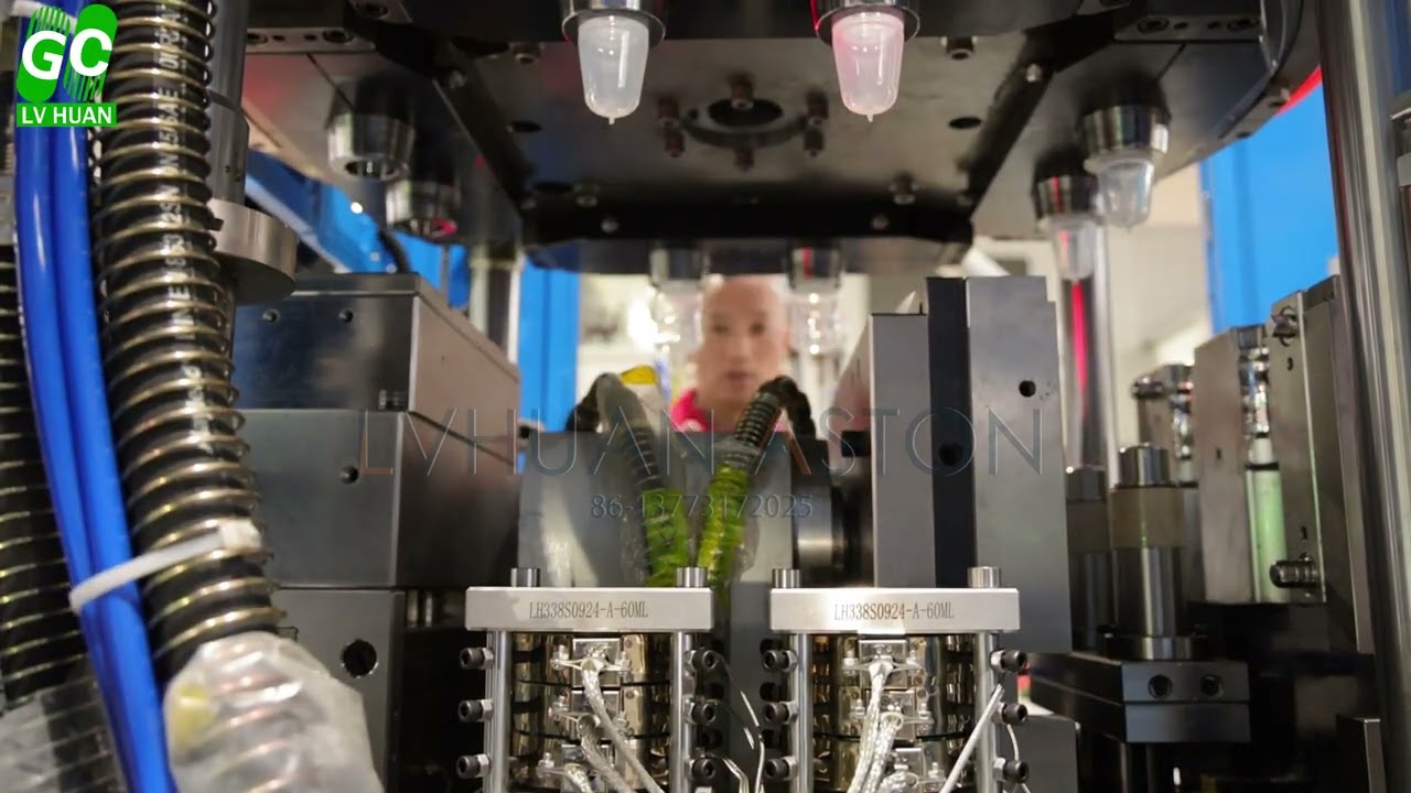 Baby feeding bottle injection stretch blow moulding machine