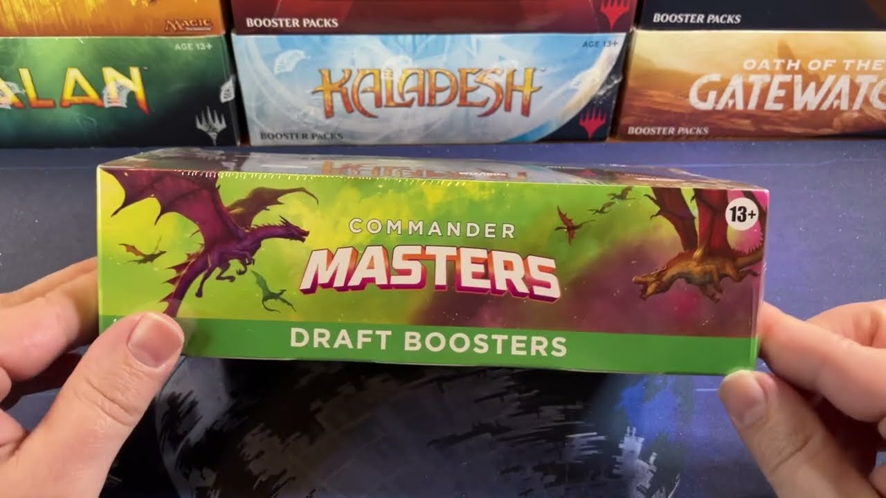draft booster box commander masters Commander Masters Draft Boosters Japanese BOX