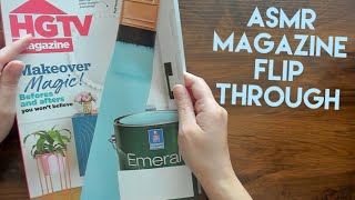 ASMR Magazine Flip Through ~ HGTV (Soft Spoken) screenshot 3