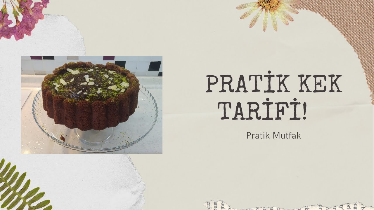 Pratik Nemli Kek Tarifi! ????????