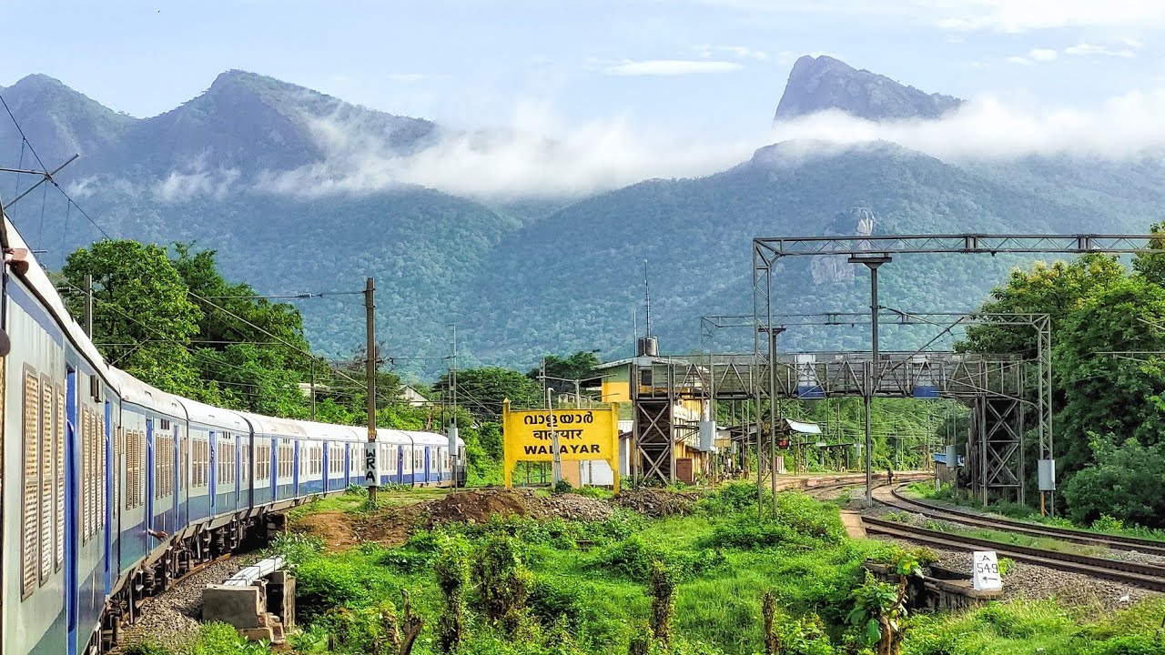 Train Journey through Walayar The Beautiful Border of Kerala from