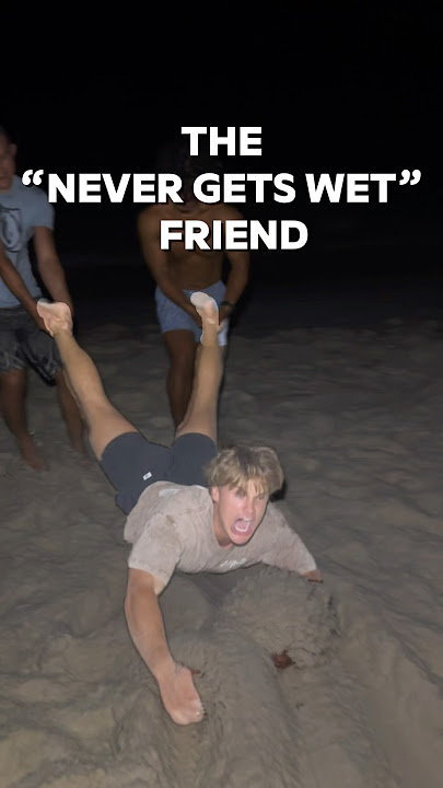 Different type of friends at the BEACH…🌊 #theboys #viral #shorts #beach