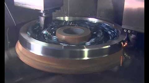Nile-Simmons CNC Vertical Wheel Lathe For Railway Wheel Production