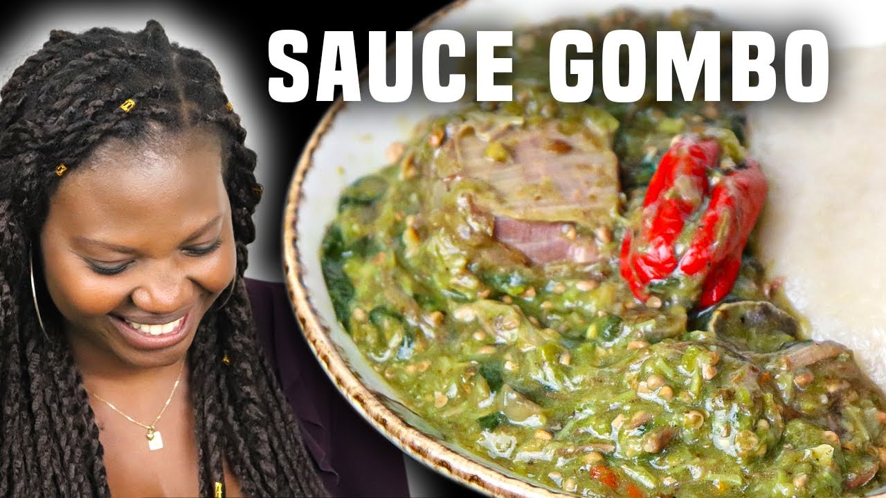 SAUCE GOMBO - SANS HUILE et SANS CUBE (Comment Préparer)