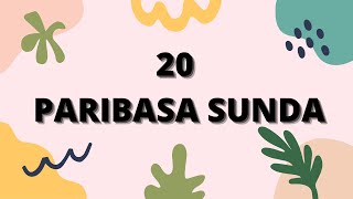 20 PARIBASA SUNDA