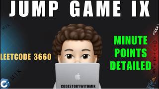 Jump Game IX | Detailed Minute Points | Dry Run | Leetcode 3660 | codestorywithMIK screenshot 2