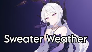 Nightcore - Sweater Weather (Lunity) (Lyrics)