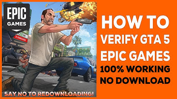 How to Verify GTAV Files in Epic Games 🤔 | How To Install Epic Games GTAV Without Downloading?