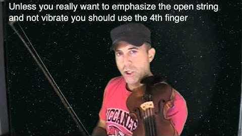 2 octave C major scale for violin