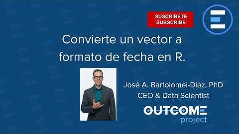 Convertir de caracter a fecha en R