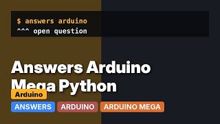 Arduino: Serial communication with Python