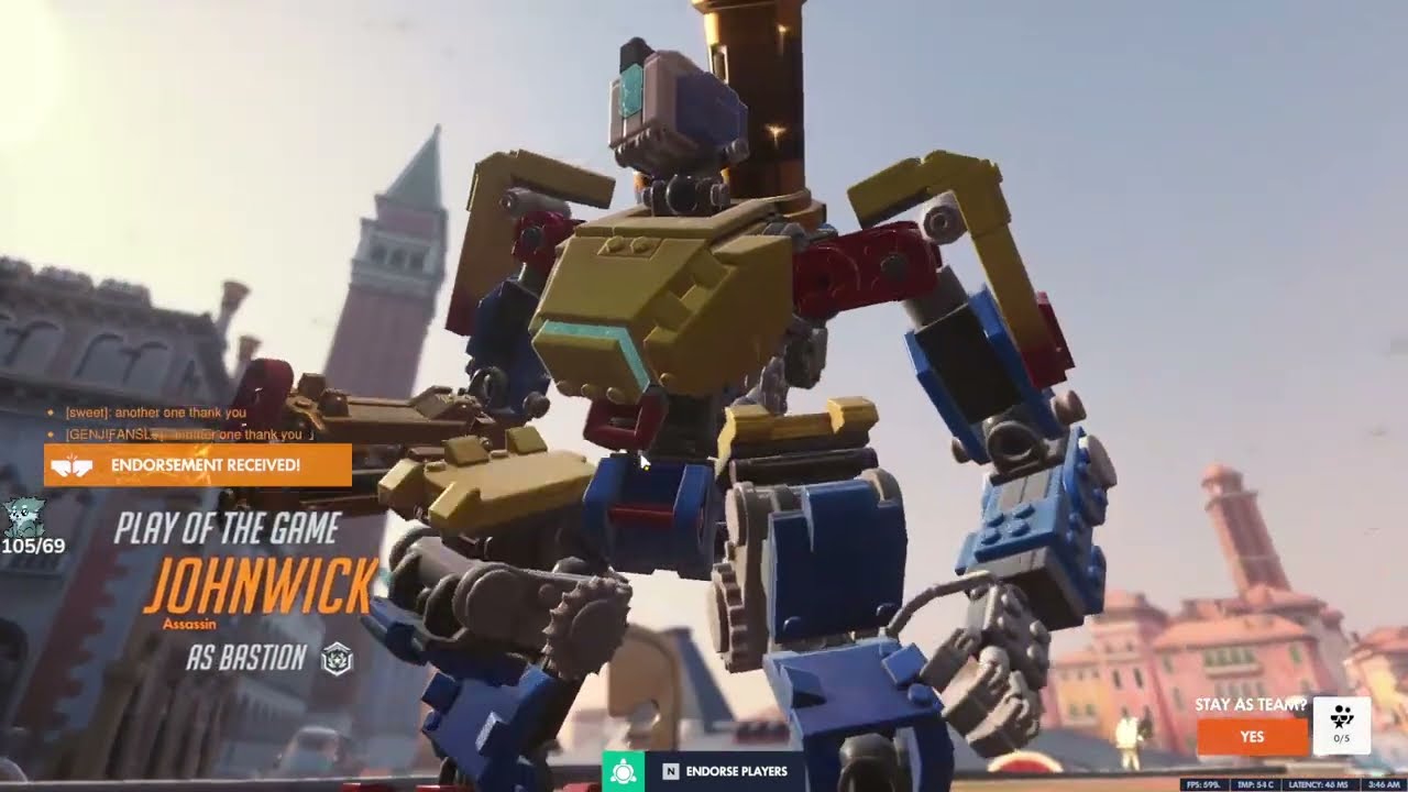 24k DMG! IDDQD Shows UNBEATABLE Bastion - OVERWATCH 2 GAMEPLAY SEASON 1