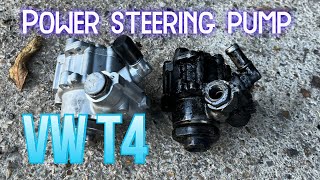 VW T4 - Power Steering Pump Replacement