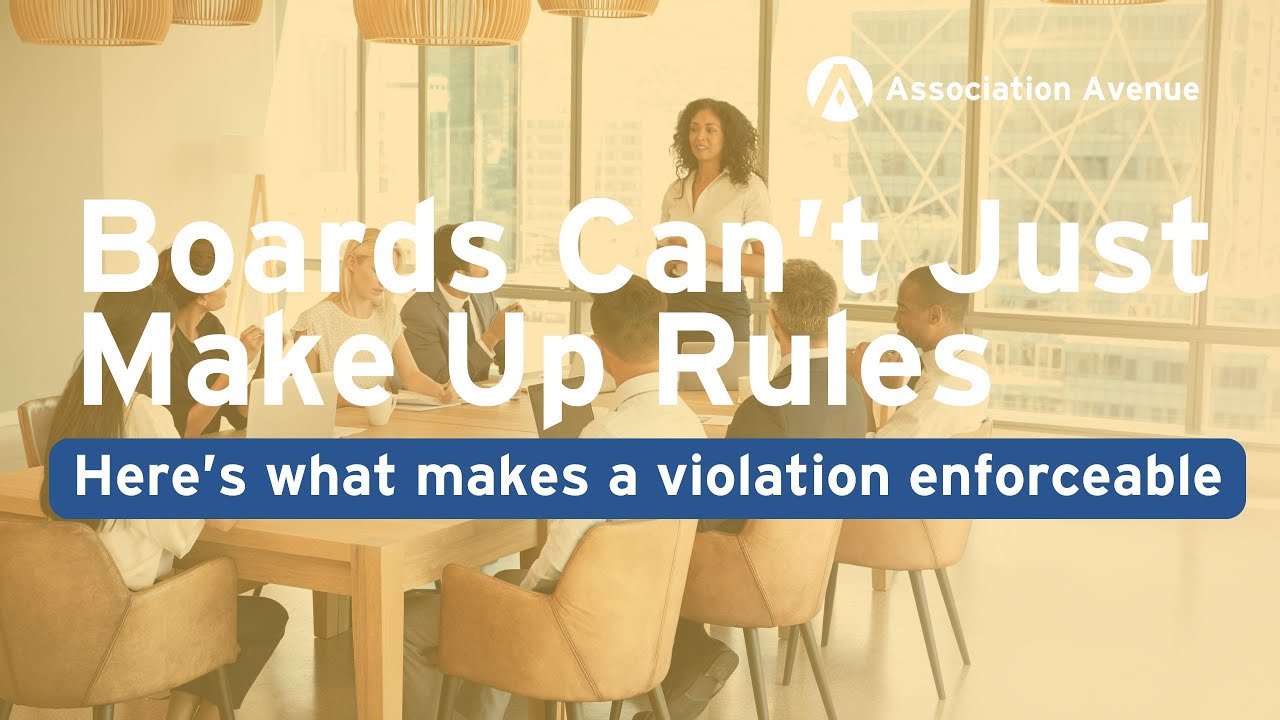 What HOA Violations Are Legally Enforceable? (Full Breakdown)