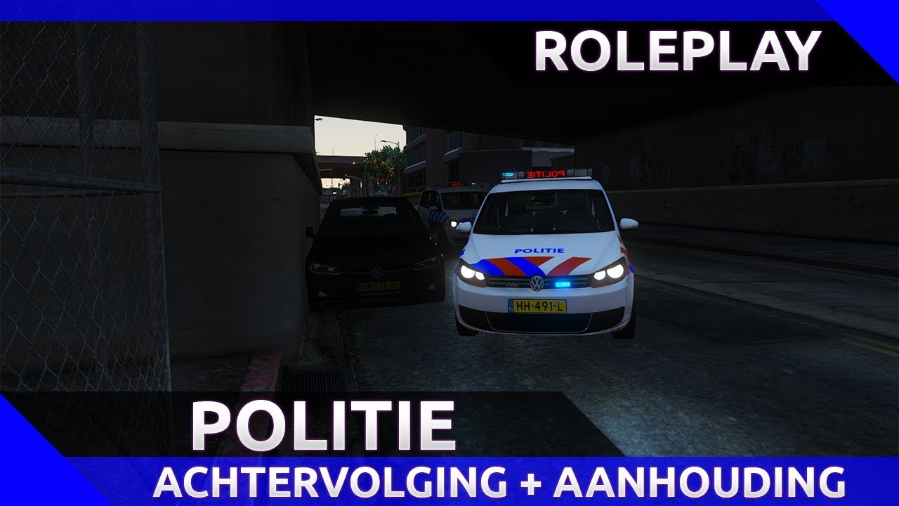 GTA 5 ROLEPLAY POLITIE - ACHTERVOLGING EN AANHOUDING INBREKERS! [FiveM]