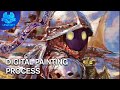 How to paint anything full painting process