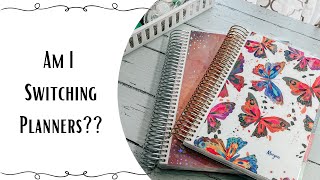 Am I Switching Planners?? Erin Condren Planners Anyone?