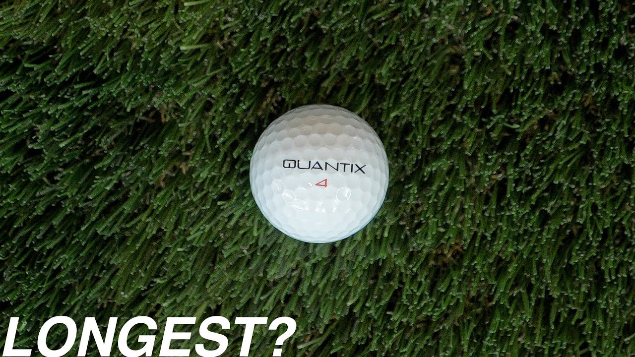 LONGER THAN PROV1? // Quantix Golf Ball Test YouTube