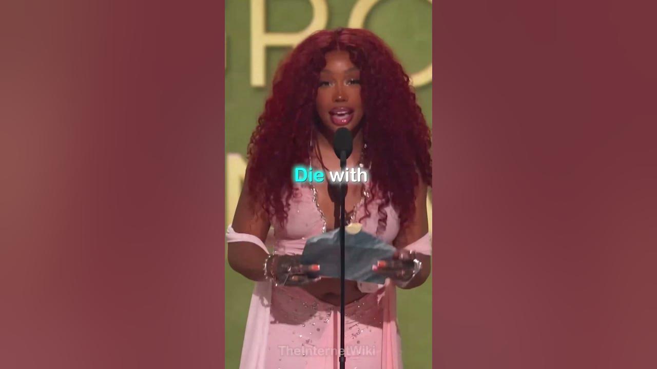 Die with a Smile wins a GRAMMY