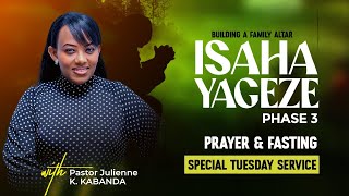 Special Tuesday Service 26.11.2024 Fasting Day 1400 - Pastor Julienne K.kabanda