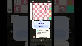 #chess #brilliant #brilliantmove #youtubeshorts #witty
