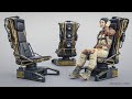 Hard Surface Modeling in Blender - SciFi Pilot Seat