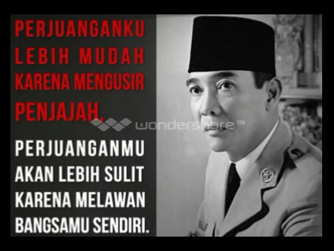  kata  bijak  soekarno  yang mendunia YouTube