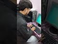 🖥️English Typing Day 1/90: Zero se Hero (90 Days Challenge)⌨️🇮🇳| Home Row Practice #viral #shorts