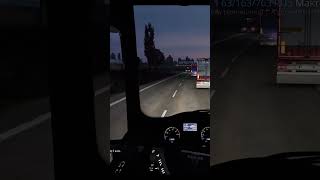 Как уступают дорогу пожарным в #ets2 #truckersmp #shorts