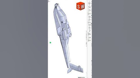 Apache Helicopter #solidworks