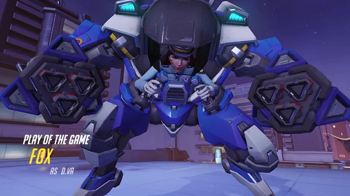 Epic Roadhog Hook Fail - POTG as D'va