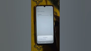 Redmi 13C Call Waiting Problem
