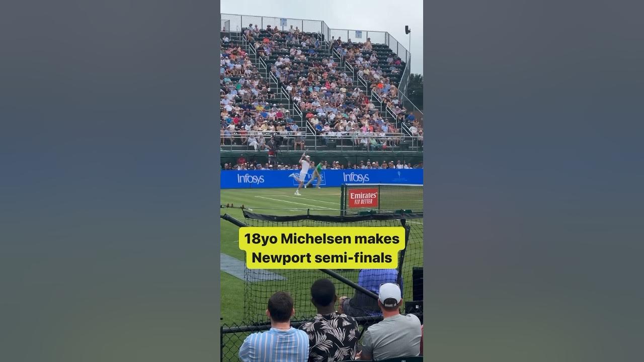 ATP Newport: Youngster Alex Michelsen sensational in the semifinals ·