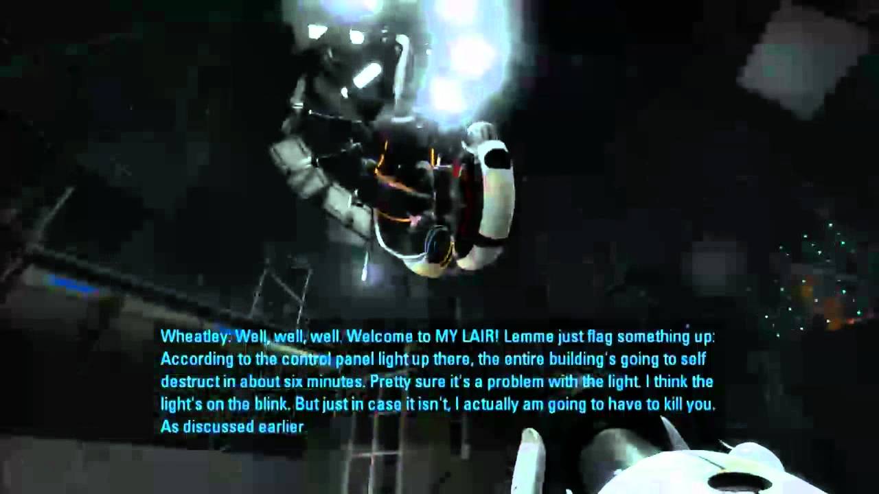 .:PORTAL 2 SPOILERS!:.To My Lair! - [Sparta Madhouse V3 Remix] - .
