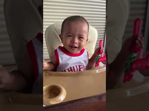 Kid enjoying their