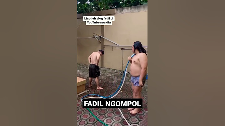IH FADIL NGOMPOL! BERENANG DI KOLAM IKAN PAK MUH BARENG KEANU #lucu #fadiljaidi #keanu #shorts
