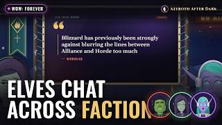 WoW Forever Beta: Cross-Faction Elf Chat, EllesmereUI, Book Rewards screenshot 2