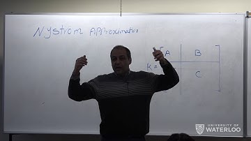 Ali Ghodsi, Lec 9: SPCA, Nystrom Approximation, NMF