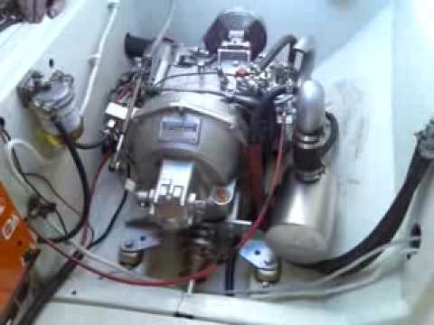 Yanmar YSB8 første start efter renovation - YouTube yanmar marine engine parts diagram 