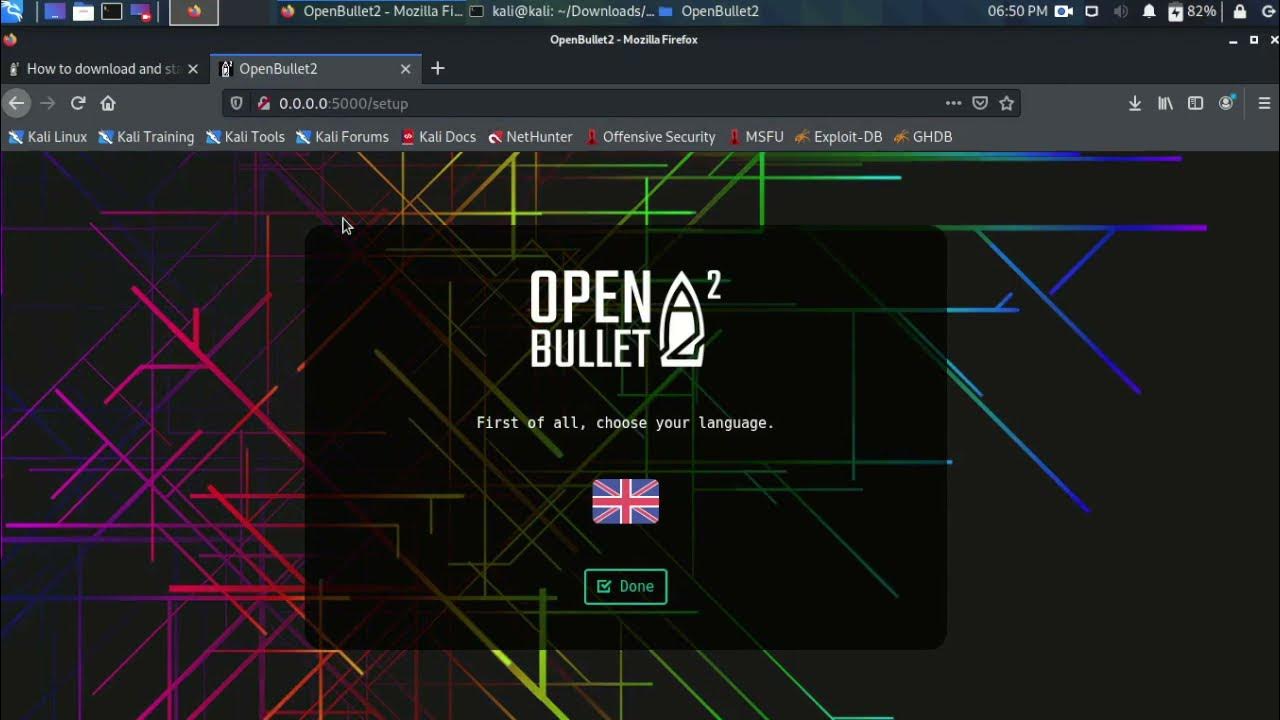 Faster OpenBullet 2 WEB installation on Kali Linux 2024 YouTube